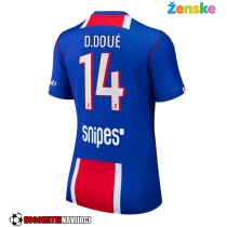 Ženske Nogometnih dresov Paris Saint-Germain Desire Doue #14 Domači 2026-27 Kratki rokavi